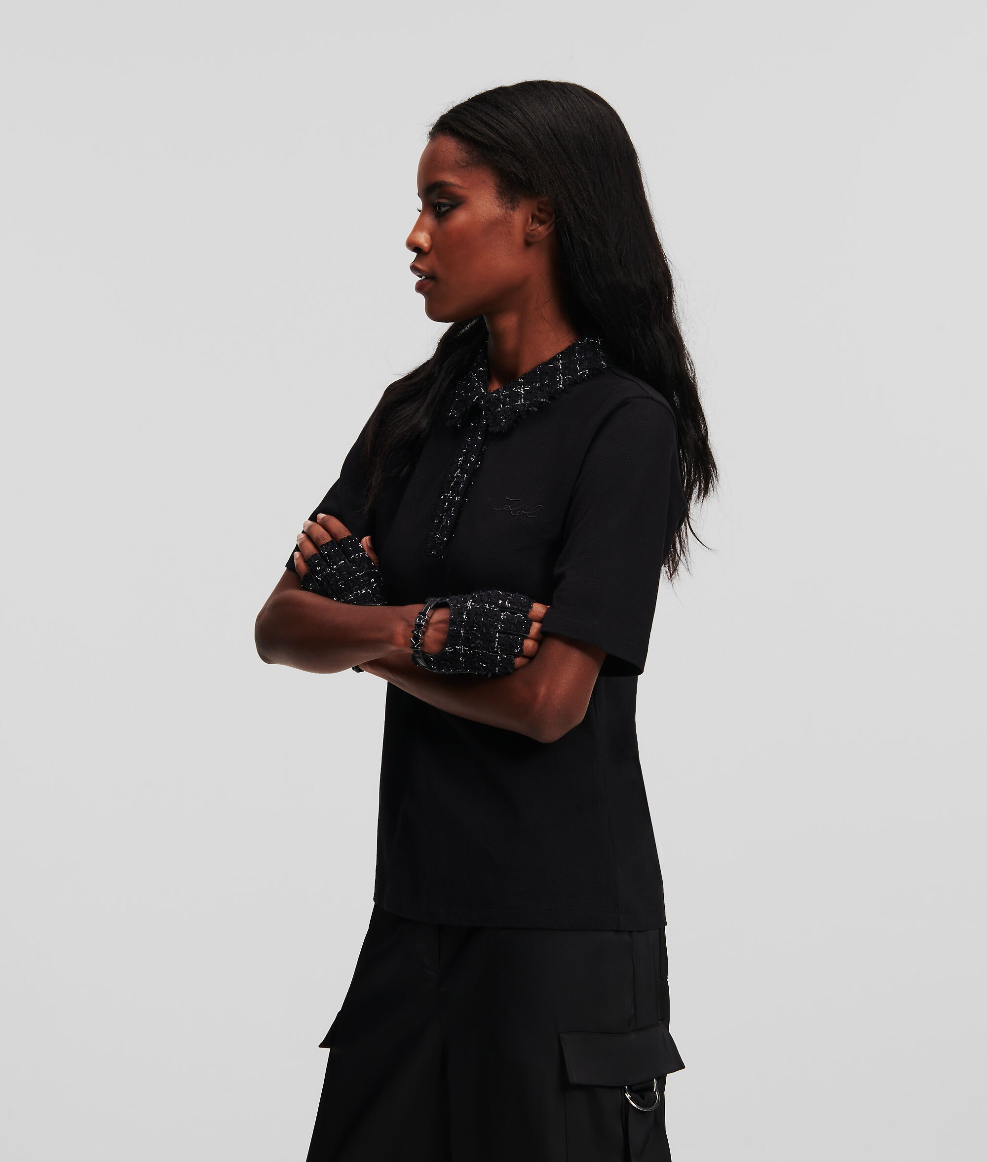 (image for) Effortless BOUCLÉ POLO SHIRT